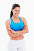 Women's Mesh Sports Bra - Breathable Performance